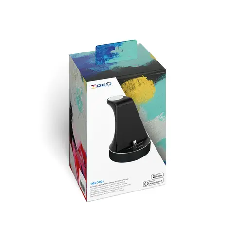 Base de Carga para Apple Watch y iPhone, Negro - Imagen 7