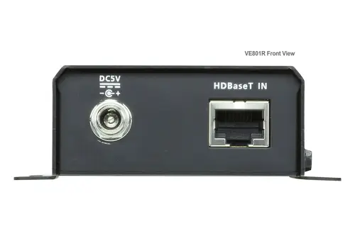 VE801R extensor audio/video Receptor AV Negro - Imagen 2