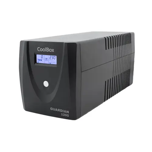 Guardian 3 LCD 1200VA sistema de alimentación ininterrumpida (UPS) Línea interactiva 1,2 kVA 720 W 4 salidas AC - Imagen 1