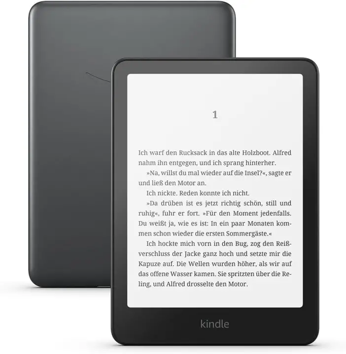 Kindle Paperwhite Signature Edition lectore de e-book Pantalla táctil 32 GB Wifi Negro, Metálico