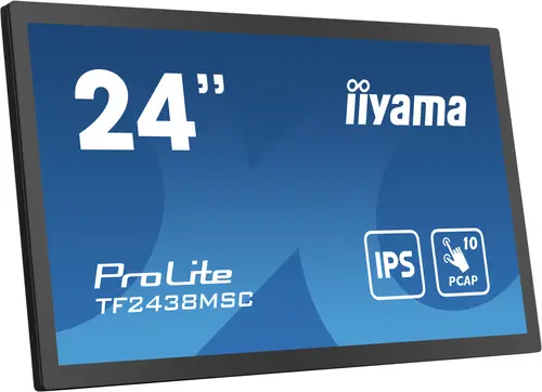 TF2438MSC-B1 pantalla de señalización Pizarra de caballete digital 61 cm (24") LED 600 cd / m² Full HD Negro Pantalla táctil - Imagen 6