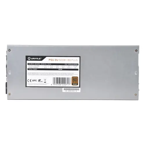 Fuente de Alimentación 2U 600W 80 Plus Bronce - Imagen 1
