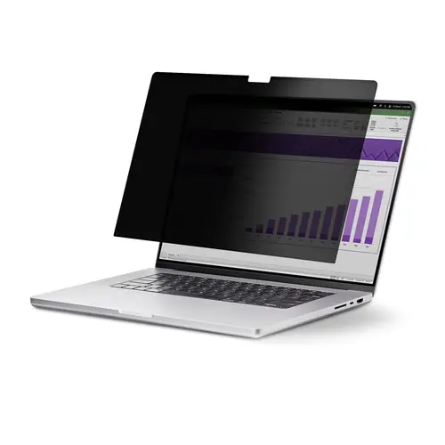 Filtro de Privacidad Para Portátil de 15in para MacBook Air 2023/2024 - Filtro Anti Luz Azul (51%) para Portátil - Filtro Antirreflejo - Reversible - Protector de Pantalla - Magnético - Imagen 1