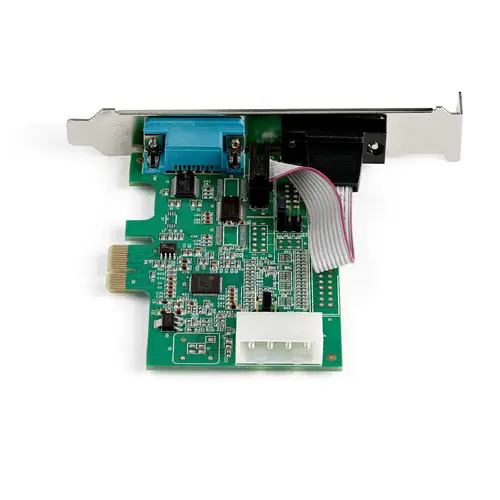 Tarjeta PCI Express Adaptadora de 2 Puertos Serie RS232 - Tarjeta Controladora Serial PCIe RS232 - PCIe a DB9 UART16950 - Tarjeta de Expansión - Windows y Linux - Imagen 4