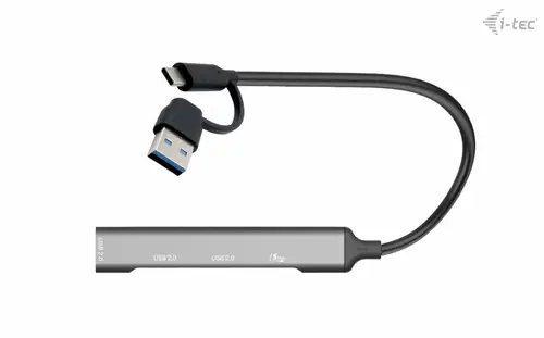 USB-C/USB-A Metal HUB 1x USB 3.0 + 3x USB 2.0 - Imagen 2