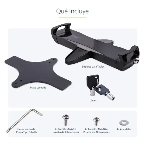 TABLET-VESA-ADAPTER soporte Soporte pasivo Tablet/UMPC Negro - Imagen 16