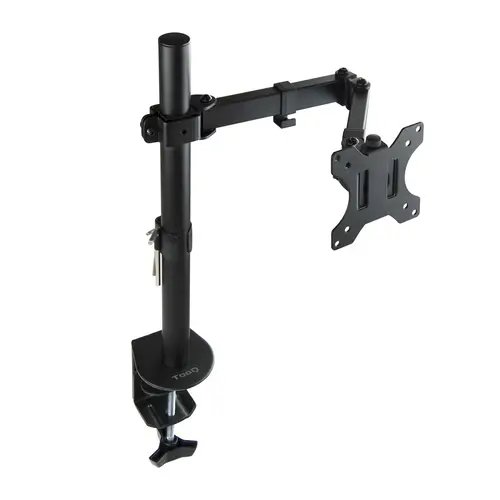 Soporte de Mesa Giratorio e Inclinable para Pantalla (Monitor / TV Plasma / LCD / LED) 13"-32", de Un Brazo, max 8 kg, Negro - Imagen 7