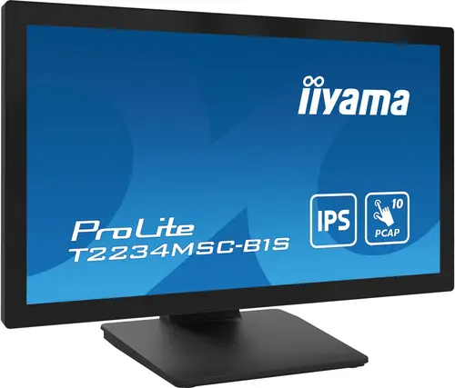 ProLite T2234MSC-B1S pantalla para PC 54,6 cm (21.5") 1920 x 1080 Pixeles Full HD Pantalla táctil Negro - Imagen 3