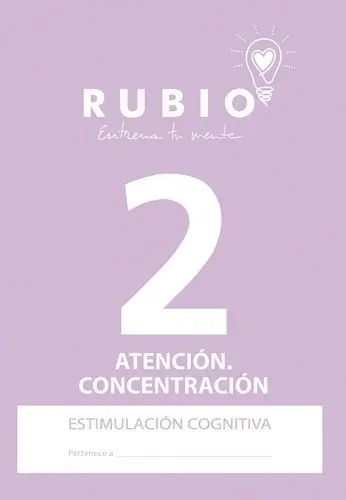 CUADERNO RUBIO A4 ESTIM.COGN.ATENCION 2 - Pack de 5 unidades