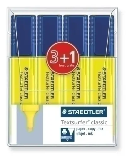 ROTUL. FLUOR. TEXTSURFER ESTUCHE 4 AMA