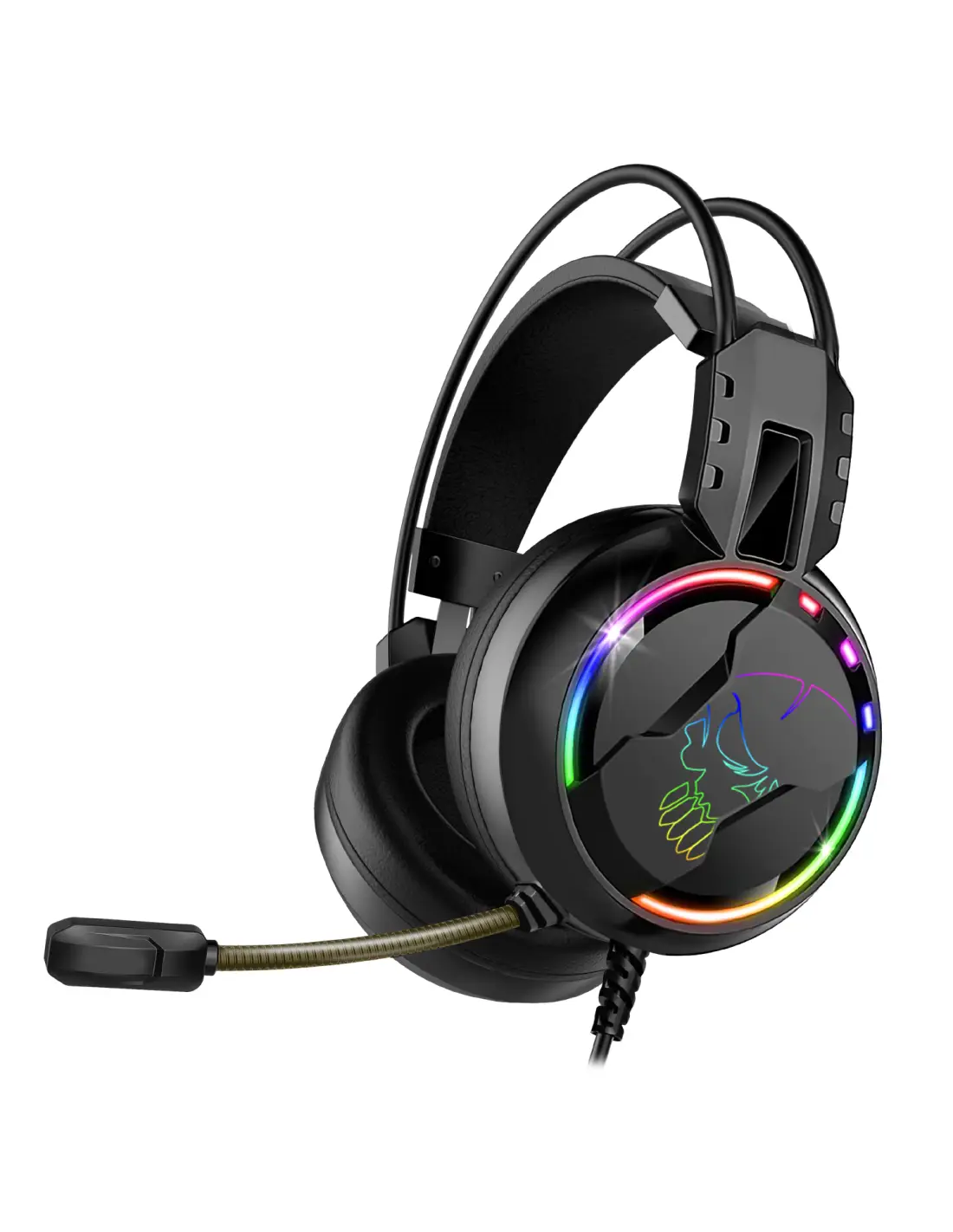 PRO-H7 Auriculares Alámbrico Diadema Juego USB tipo A Negro
