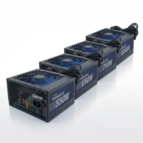 PACK FUENTES DE ALIMENTACION POWERLINE III 550/650/750/850W 85%EFI - Imagen 1