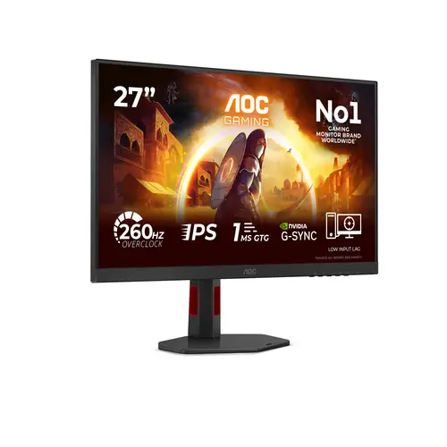 G4 27G4ZR pantalla para PC 68,6 cm (27") 1920 x 1080 Pixeles Full HD LED Negro, Rojo - Imagen 2