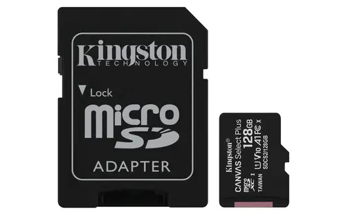 Canvas Select Tarjeta micSDXC Plus 100R A1 C10 de 128 GB + ADP - Imagen 1