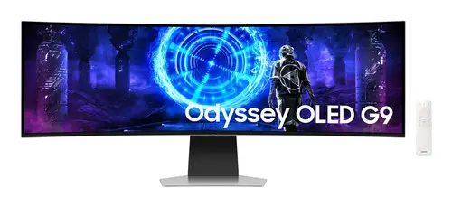 S49DG950SU pantalla para PC 124,5 cm (49") 5120 x 1440 Pixeles Dual QHD OLED Plata - Imagen 1