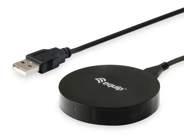 245500 cargador de dispositivo móvil Smartphone Negro USB Cargador inalámbrico Carga rápida Interior