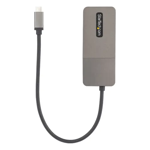 Adaptador USB-C de 3 Puertos Multimonitor - Hub MST USB Tipo C a 3 Puertos HDMI - Divisor Multiplicador DP Triple 4K 60Hz - HDR - Cable Extra Largo - Solamente para Windows - Imagen 5