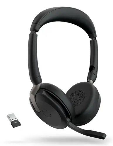 Evolve2 65 Flex Auriculares Inalámbrico y alámbrico Diadema Oficina/Centro de llamadas Bluetooth Negro - Imagen 4