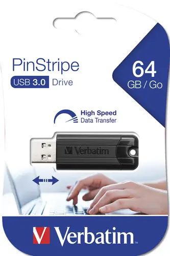 PinStripe 3.0 - Unidad USB 3.0 de 64 GB ? - Negro - Imagen 6