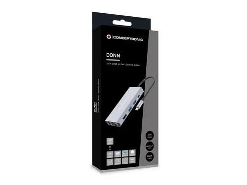 DONN20G Alámbrico USB 3.2 Gen 1 (3.1 Gen 1) Type-C Gris - Imagen 3