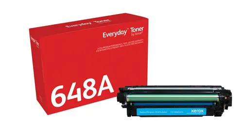 Everyday El tóner Everyday Cian de Xerox es compatible con HP 648A (CE261A), Capacidad estándar - Imagen 1