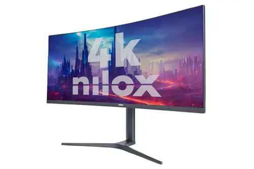 MONITOR 34" NXM344KD11 ULTRAWIDE 4K CURVO 144HZ 2HDMI 2DP 1MS MMDIA pantalla para PC 86,4 cm (34") 3440 x 1440 Pixeles UltraWide Quad HD LED Negro - Imagen 2