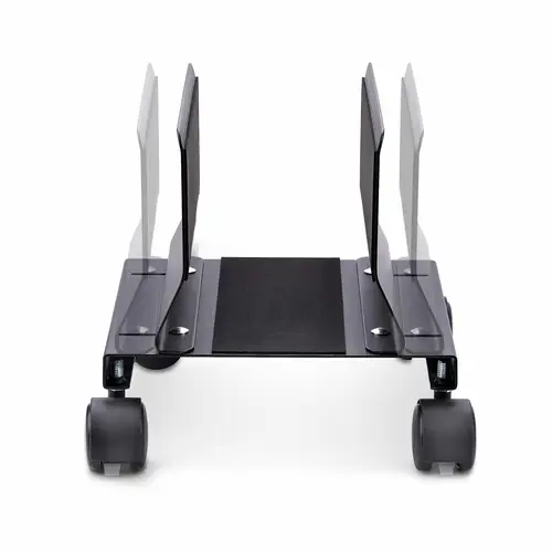 Carrito para Caja Torre de Ordenador - Carrito con Ruedas para CPU - Soporte Ajustable para CPU - de Acero - Carga de 21kg - Imagen 4