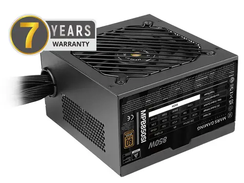 MPB850SI unidad de fuente de alimentación 850 W 24-pin ATX ATX Negro - Imagen 2
