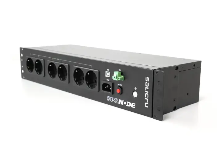 SPS 900 Node sistema de alimentación ininterrumpida (UPS) En espera (Fuera de línea) o Standby (Offline) 0,9 kVA 480 W 8 salidas AC