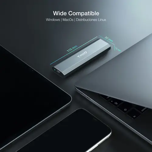 Shura Caja externa para unidad de estado sólido (SSD) Gris M.2 - Imagen 6