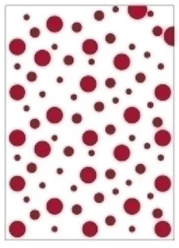 BOLSA DISFRAZ 65x90 IMPR.TOPOS ROJO - Pack de 5 unidades