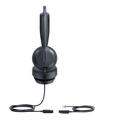 YHS36 E2 Dual Headset Auriculares Alámbrico Diadema Oficina/Centro de llamadas Negro - Imagen 3
