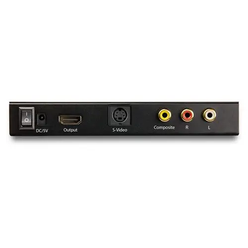 Conversor Adaptador de Vídeo Compuesto o S-Video a HDMI con Audio - 720p - NTSC y PAL - Imagen 4