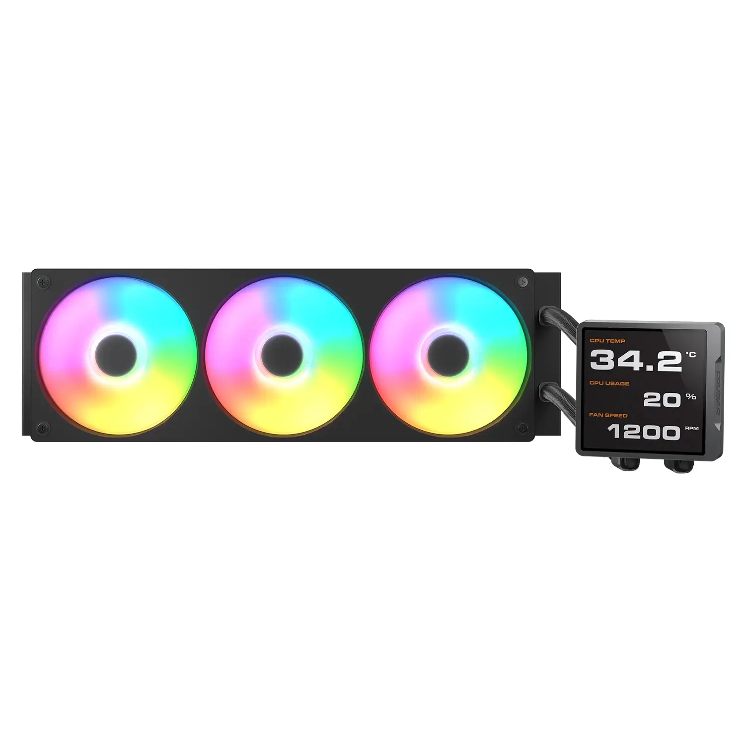 CGR-PSDVPRGB-B-360 Procesador Sistema de refrigeración líquida todo en uno 12 cm Negro