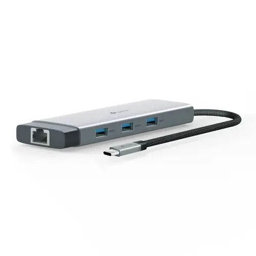 UH9120C hub de interfaz USB 3.2 Gen 1 (3.1 Gen 1) Type-C 5000 Mbit/s - Imagen 3