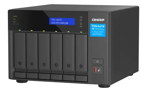 TVS-H674 NAS Torre Intel® Core i5 i5-12400 32 GB DDR4 0 TB QuTS hero Negro - Imagen 5