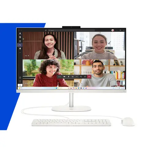 OmniStudio All-in-One Desktop Next Gen AI 27-cw0011ns PC Copilot+ PC AMD Ryzen AI 7 445 68,6 cm (27") 2560 x 1440 Pixeles 32 GB DDR5-SDRAM 1 TB SSD Windows 11 Home Wi-Fi 7 (802.11be) Blanco - Imagen 4