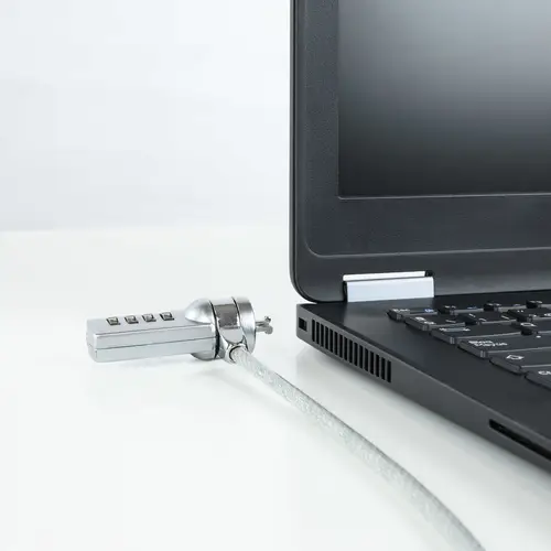 TQCLKC0015 cable antirrobo Plata 1,5 m - Imagen 4