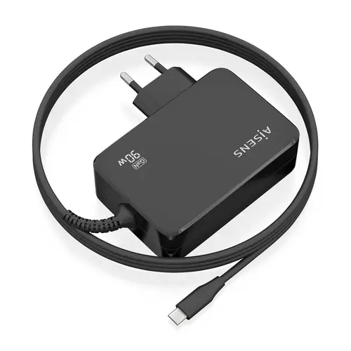 ASCH-1PD90WL034-BK cargador de dispositivo móvil Universal Negro Corriente alterna Interior - Imagen 2