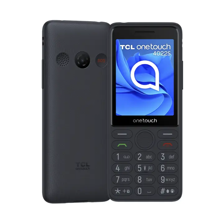Onetouch 4022s 7,11 cm (2.8") 75 g Gris Teléfono para personas m..