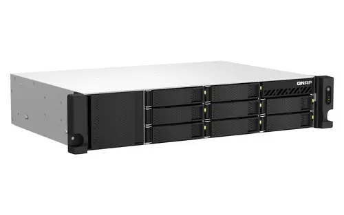 TS-873AeU-RP NAS Bastidor (2U) Ryzen Embedded V1500B 4 GB DDR4 0 TB QuTS hero Negro - Imagen 3
