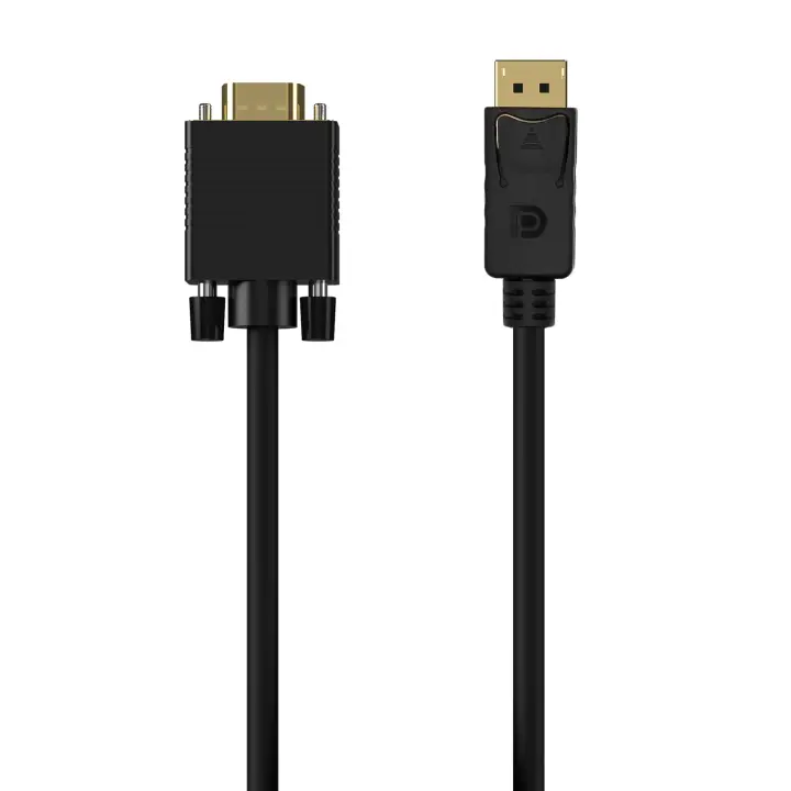 Cable Conversor DISPLAYPORT a VGA, DP/M-VGA/M, Negro, 1.0M