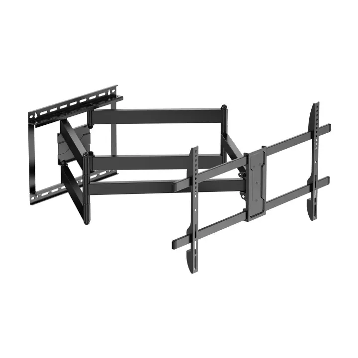 Soporte Eco Giratorio, Inclinable y Nivelable para Monitor/TV 60kg de 43"-90", Negro