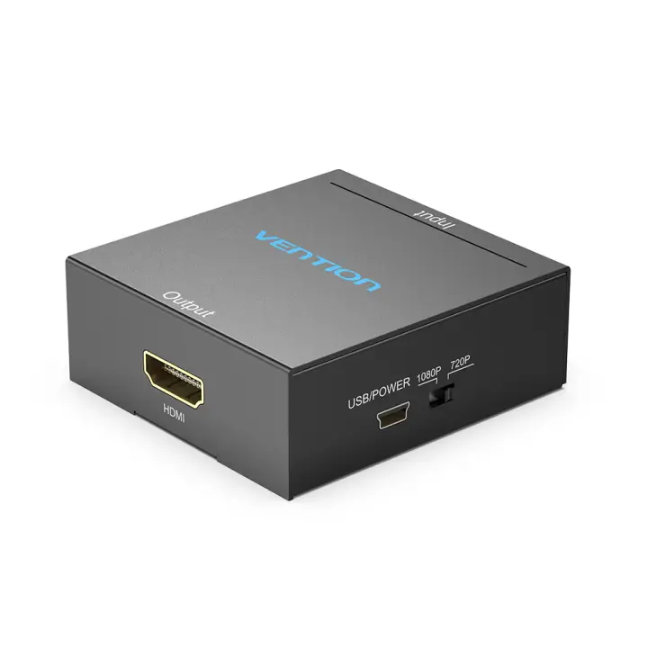 Convertidor RCA a HDMI AEFB0/ RCA Hembra - HDMI Hembra - MiniUSB Hembra