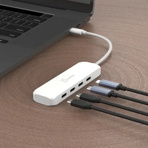 ECO-FRIENDLY USB-C TO 4-PORT PERP TYPE-C GEN 2 HUB - Imagen 5
