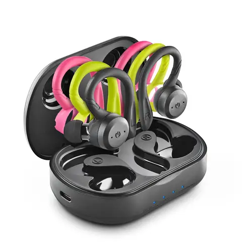 ARTICA JOGGER Auriculares Inalámbrico Dentro de oído Llamadas/Música Bluetooth Negro, Verde claro, Rosa - Imagen 1