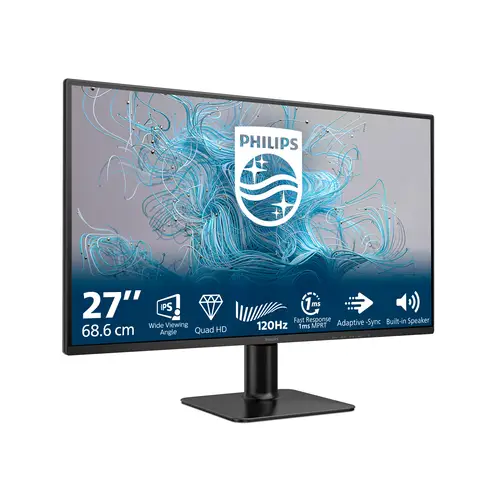 2000 series 27E2N2500/00 pantalla para PC 68,6 cm (27") 2560 x 1440 Pixeles Quad HD LCD Negro - Imagen 1