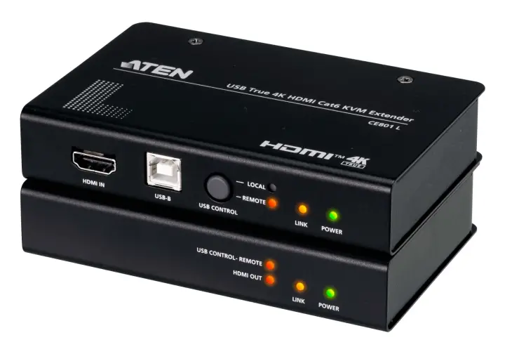 Extensor KVM USB True 4K HDMI Cat 6 (4K a 70 m)