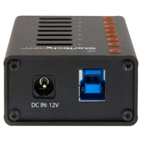 Concentrador USB 3.0 de 7 Puertos con Caja de Metal - 5Gbps - Hub de Sobremesa o Montaje en Pared - Imagen 2