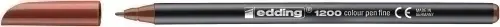 ROTUL.EDDING 1200  MARRON